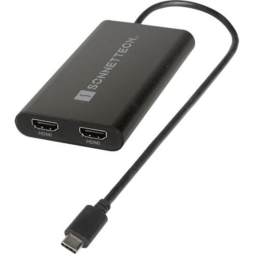 Sonnet USB-C to Dual 4K 60Hz HDMI Adapter Sonnet USB-C to Dual 4K 60Hz HDMI Adapter